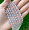 Clear Crystal Quartz Gemstone Beads, 8mm, Faceted
